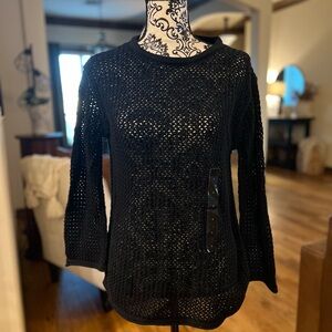 Banana Republic Fishnet Top Sz Small NWT